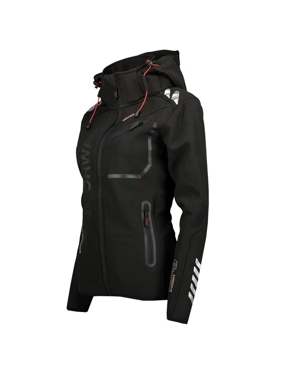 Geographical Norway Geographical Norway Kurtka softshell WW1972F/GN/Black / Black Czarny Regular Fit