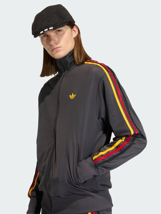 adidas adidas Bluza FIREBIRD Czarny Loose Fit