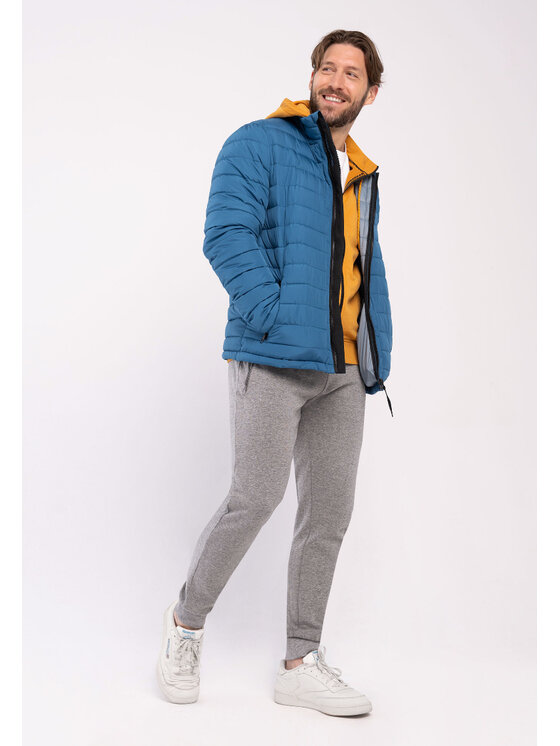Volcano Volcano Kurtka zimowa J-VIRO Niebieski Regular Fit