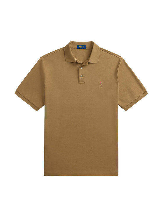 Polo Ralph Lauren Polo Ralph Lauren Polokošeľa 710704319505 Svetlo hnedá Custom Slim Fit