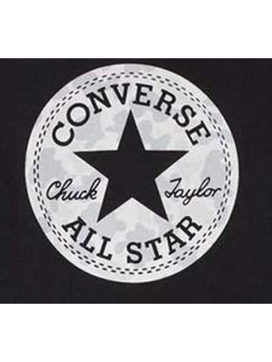 Converse Converse Bluza Chuck Patch Czarny Regular Fit