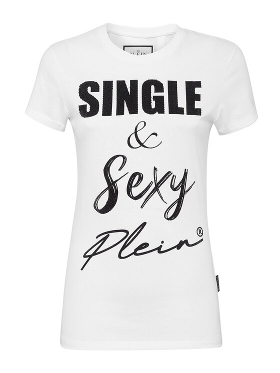 PHILIPP PLEIN PHILIPP PLEIN T-shirt 3169 Bianco Regular Fit