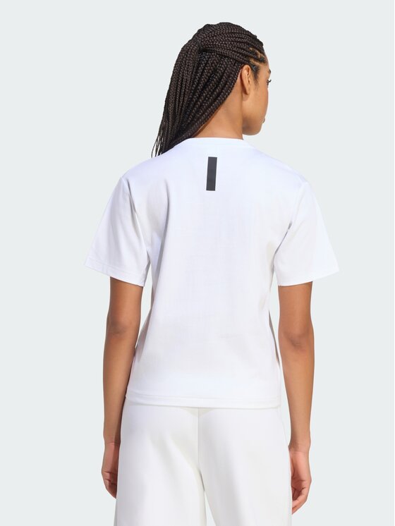 adidas adidas T-Shirt 165589 Biały Regular Fit