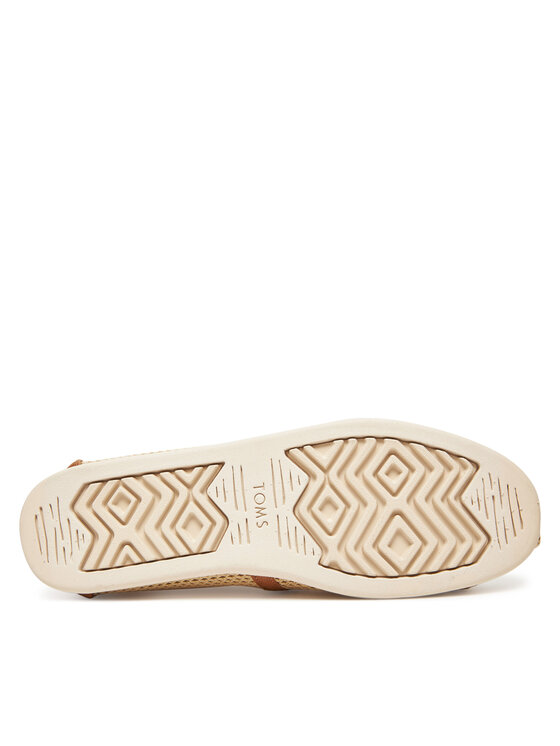Toms Toms Туфлі Alpargata 10021908 Бежевий