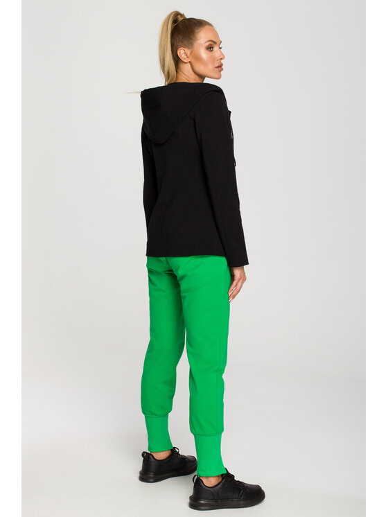 Made of Emotion Made of Emotion Sako M691 Čierna Casual Fit