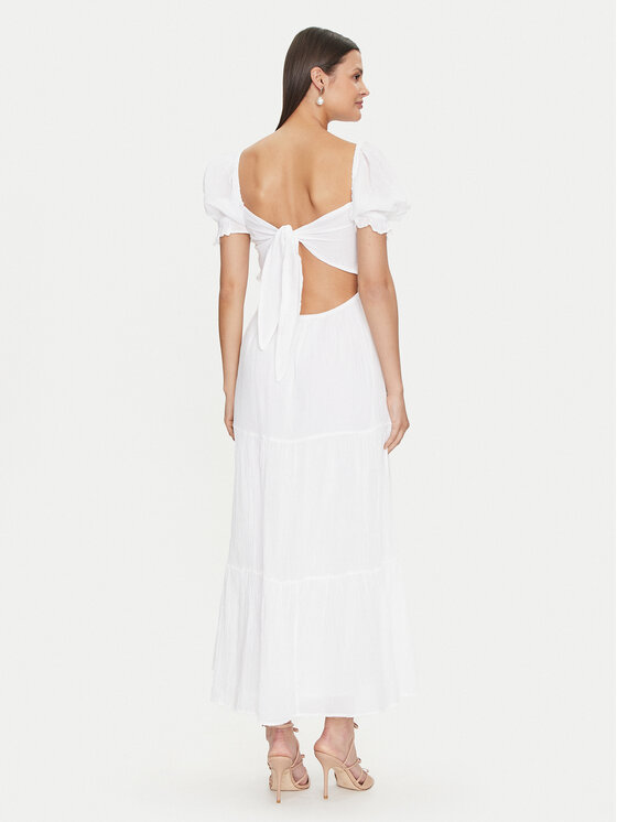 Gina Tricot Gina Tricot Ljetna haljina 22706 Bijela Regular Fit