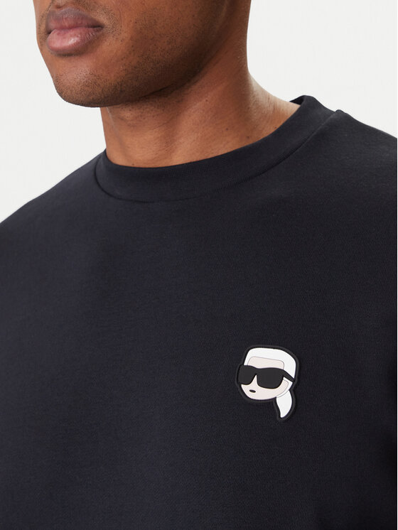 KARL LAGERFELD KARL LAGERFELD Pulóver 705710 561900 Sötétkék Regular Fit