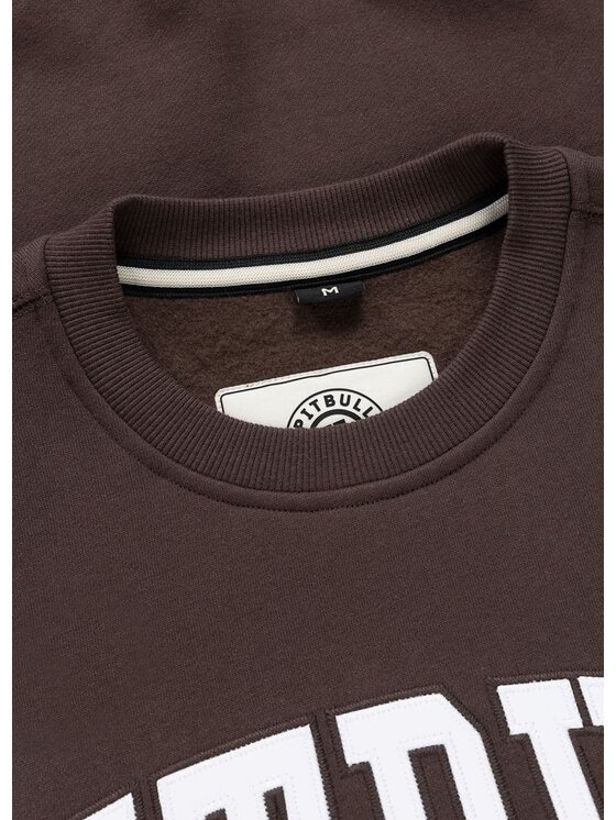 PITBULL PITBULL Bluza NORTON Brązowy Regular Fit