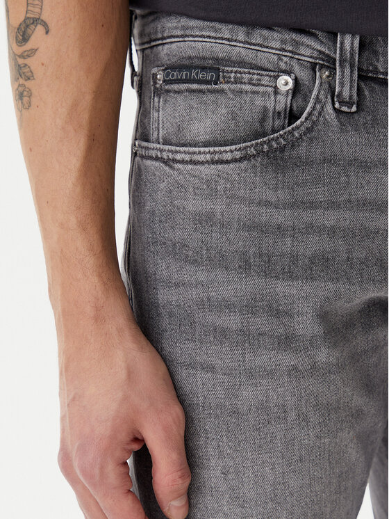 Calvin Klein Jeans Calvin Klein Jeans Blugi J30J327157 Gri Slim Fit