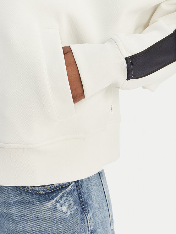 Guess Jeans Guess Jeans Sweatshirt W6GQZ3 KB212 Weiß Relaxed Fit