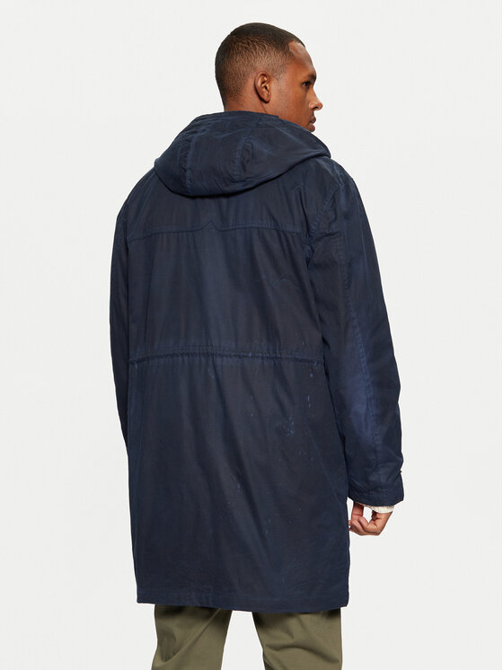 Hunter Hunter Парка Liam HARM0028242 Тъмносин Regular Fit