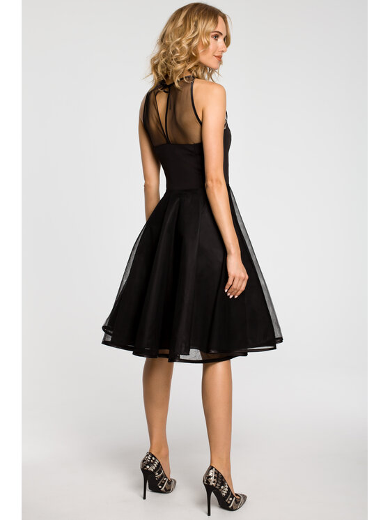 Made of Emotion Made of Emotion Abito da cocktail M148 Nero Custom Fit