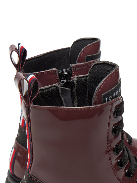 Tommy Hilfiger Tommy Hilfiger Botine T4A5-33588-0775 M Vișiniu