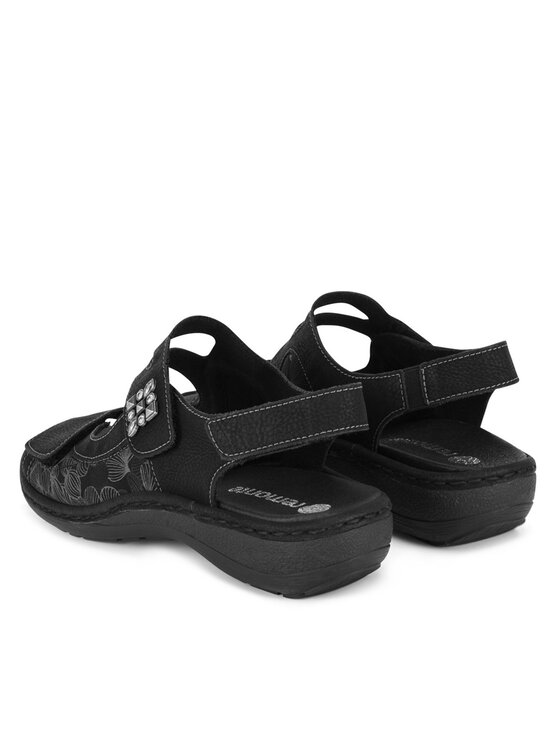 Remonte Remonte Sandale D7647-01 Negru
