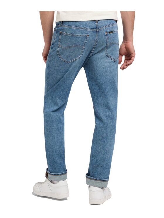 Lee Lee Jeansy 112372637 Niebieski Loose Fit