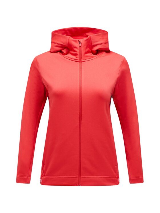 Peak Performance Peak Performance Bluza Rider Tech Czerwony Regular Fit
