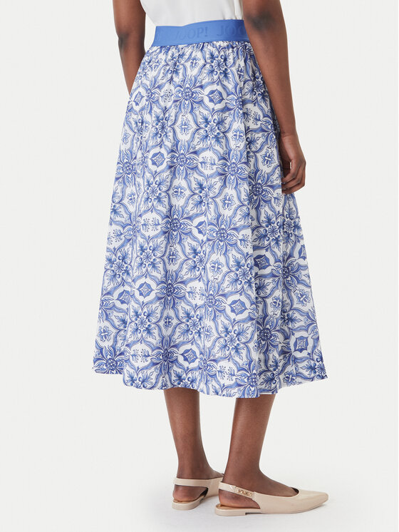 JOOP! JOOP! Midiseelik Saki2 30102101 Sinine Regular Fit