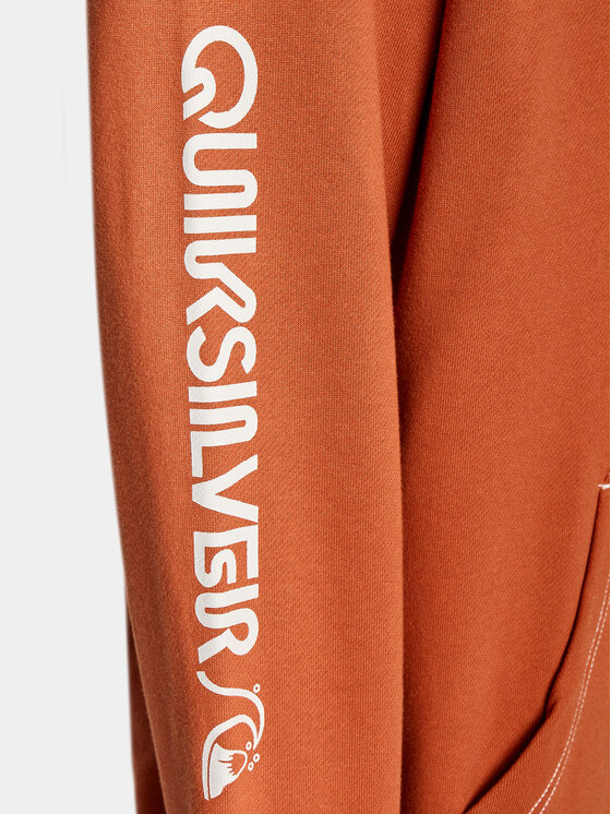 Quiksilver Quiksilver Bluza The Original Otlr EQYFT04794 Pomarańczowy Regular Fit