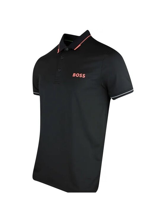 BOSS Boss Polokošile 50506203-002 Černá Slim Fit