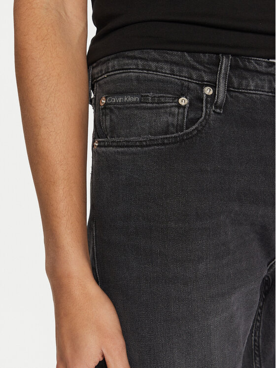 Calvin Klein Jeans Calvin Klein Jeans Farmer J30J327206 Fekete Straight Fit