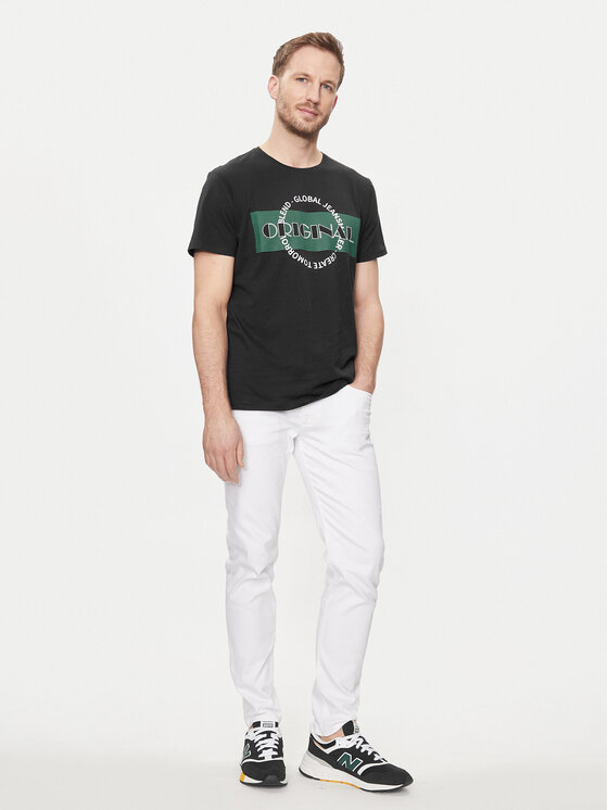 Blend Blend T-Shirt 20717428 Biały Regular Fit