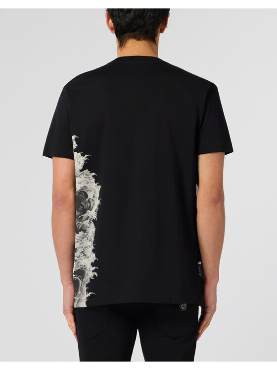 PHILIPP PLEIN PHILIPP PLEIN T-Shirt 29823 Czarny Regular Fit