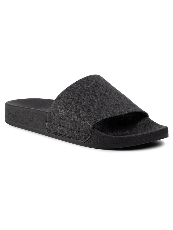MICHAEL Michael Kors MICHAEL Michael Kors Papucs Jake Slide 42R0JSFA3Q Fekete