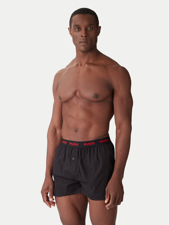 HUGO HUGO Set di boxer 50532565 Nero