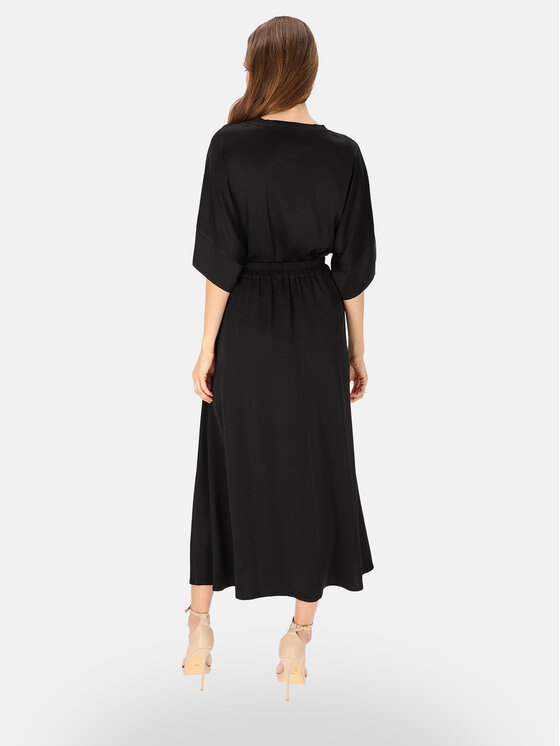 L’AF L’AF Spódnica midi Mila Czarny Regular Fit