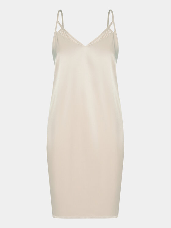 BOSS Boss Nachthemd Audrey 50515631 Beige Regular Fit