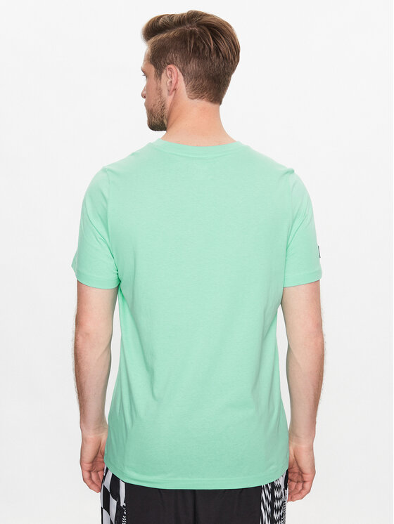 Puma Puma T-shirt Mercedes-Amg Petronas 538482 Zelena Regular Fit