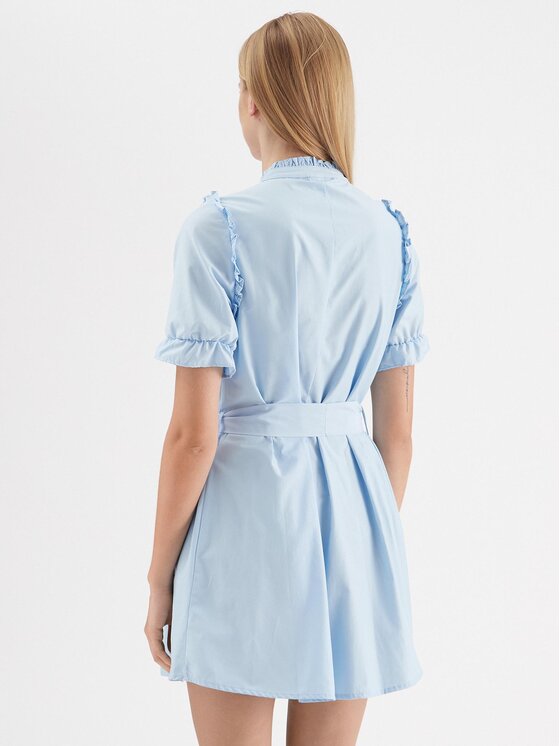 Noisy May Noisy May Hemdkleid Frig 27023861 Blau Regular Fit