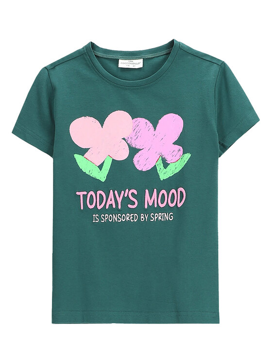 Coccodrillo Coccodrillo Tricou WC5143203MGK Verde Regular Fit