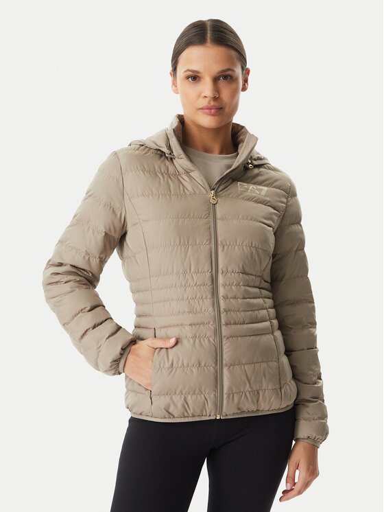 EA7 Emporio Armani Kurtka przejściowa 8NTB23 TNF8Z U6167 Beżowy Regular Fit