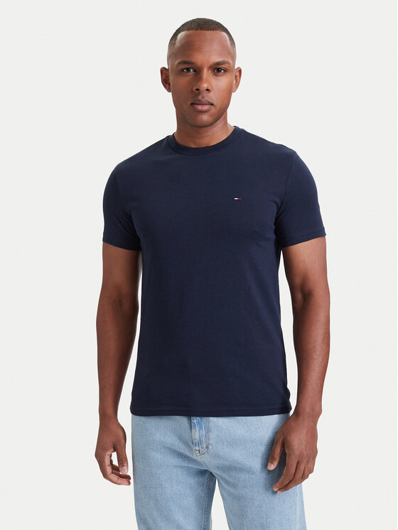 Tommy Jeans Set de tricouri DM0DM20687 Colorat Slim Fit