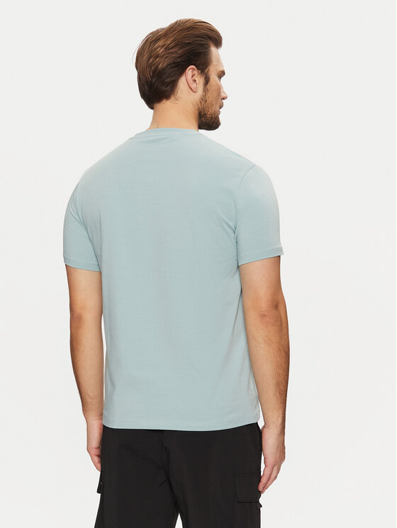 KARL LAGERFELD KARL LAGERFELD T-Shirt 755087 551235 Błękitny Regular Fit