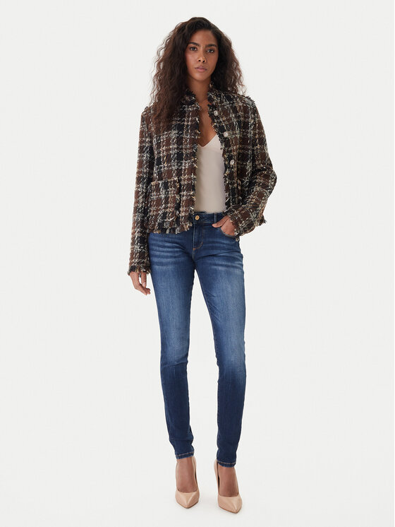 Guess Guess Traperice Annette W2YA99 D4Q03 Tamnoplava Skinny Fit