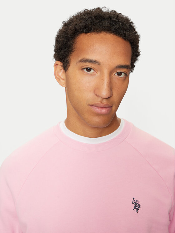 U.S. Polo Assn. U.S. Polo Assn. Μπλούζα MUP1859 Ροζ Regular Fit
