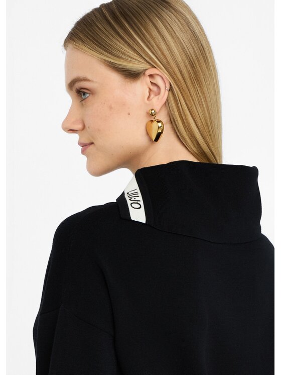 Liu Jo Liu Jo Maglione TF5218MS63L03N66 Nero Regular Fit