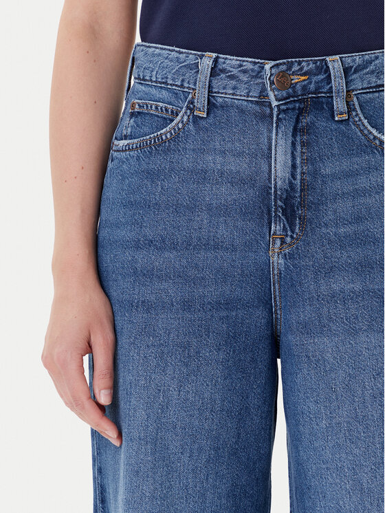 Lee Lee Džínsy Stella 112370893 Modrá Wide Leg