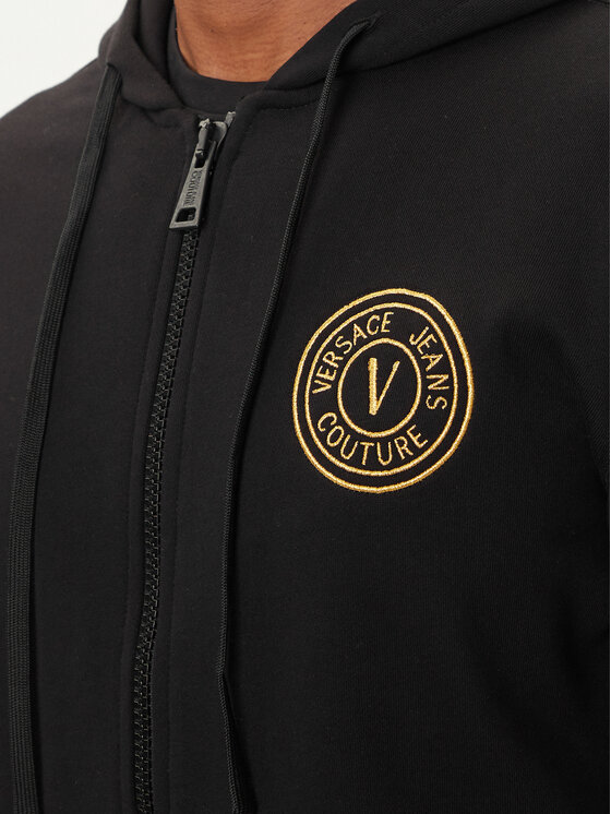 Versace Jeans Couture Versace Jeans Couture Bluză 79GAIT00 CF01T Negru Regular Fit