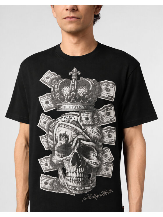 PHILIPP PLEIN PHILIPP PLEIN T-shirt 31297 Nero Regular Fit