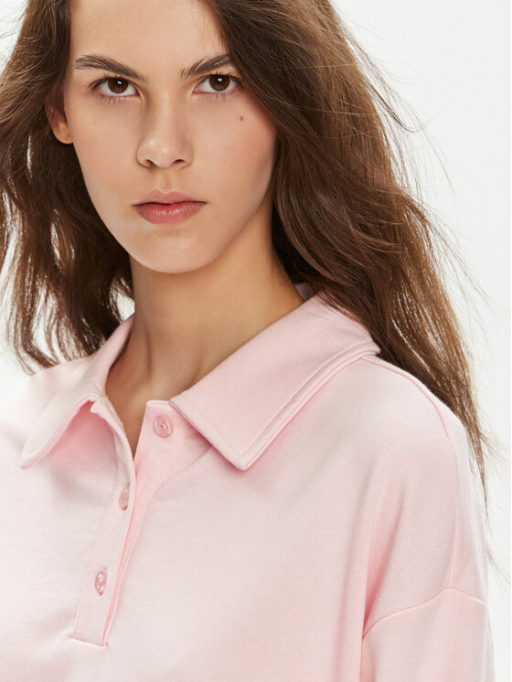 Gina Tricot Gina Tricot Majica dugih rukava 24234 Ružičasta Regular Fit