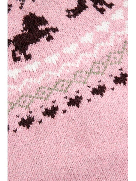 Coccodrillo Coccodrillo Sveter ZC6172101WGK-007 Ružová Regular Fit
