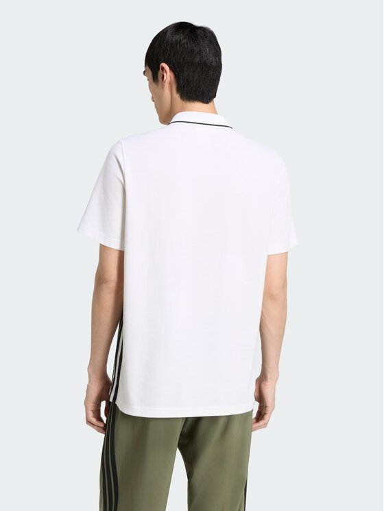 adidas adidas Polo 168390 Biały Regular Fit