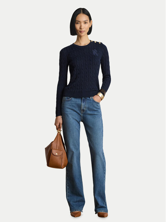 LAUREN RALPH LAUREN LAUREN RALPH LAUREN Πουλόβερ 200P14039002 Σκούρο μπλε Regular Fit