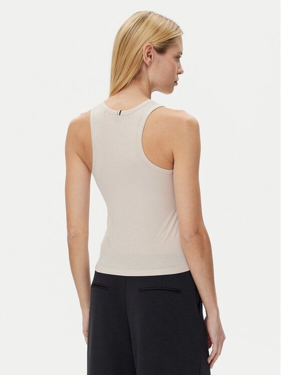 BOSS BOSS Top Flow 50535807 Beżowy Slim Fit