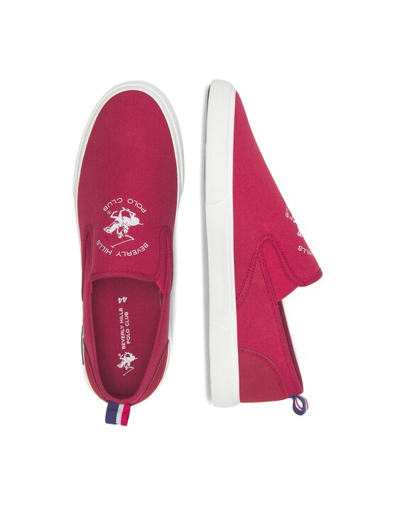 Beverly Hills Polo Club Beverly Hills Polo Club Sneakers aus Stoff M-VSS24001 Dunkelrot