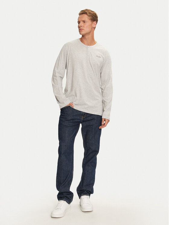 Guess Guess Pizsama felső U4YP30 KCAM1 Szürke Regular Fit