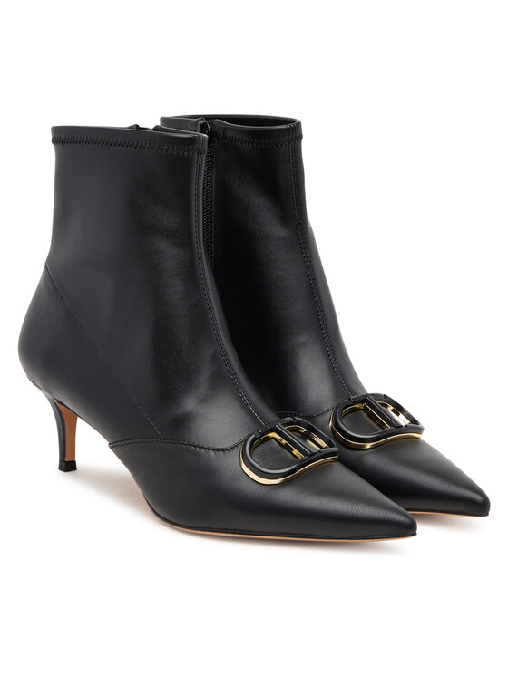 TWINSET TWINSET Botine 252TCP034 00006 Negru